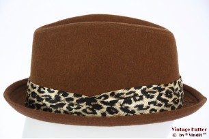 Dames trilby Hawkins bruin 57 [nieuw]