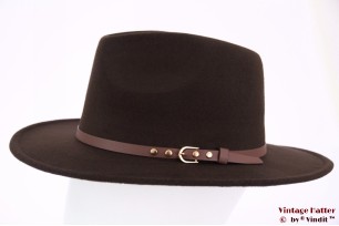 Outdoor western hoed Hawkins bruin 58 [nieuw]
