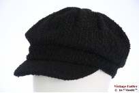 Balloon cap Hawkins black woven 54-59 [new]