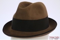Trilby Lembert beige grijs vilt 54 Trilby Lembert beige grijs vilt 54
