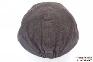Platte pet Hawkins licht grijzig blauw ribfluweel 58 [nieuw]