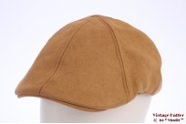 Flatcap Hawkins beige moleskin preshaped 59 [new]