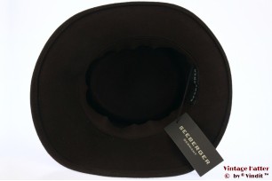 Ladies hat Seeberger dark brown 57 [new]