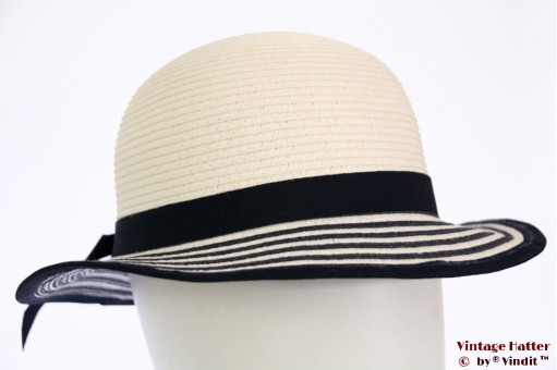 Ladies / Girls summerhat white and blue 52 (XXS)  [new]