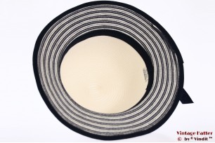 Ladies / Girls summerhat white and blue 52 (XXS)  [new]