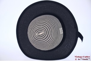 Ladies / Girls summerhat blue and white 56 [new]
