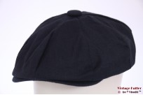 Summer paperboy cap Hawkins dark blue linnen 57,5 [new]