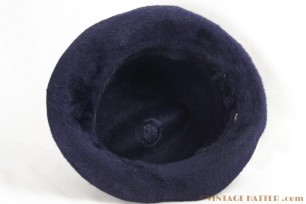 © VintageHatter.com | d-5011-54-5 Dameshoed Mayser blauw haarvilt 54 Dameshoed Mayser blauw haarvilt 54