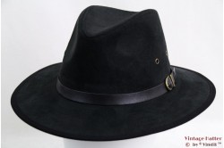 Outdoor hoed Hawkins imitatie suède zwart 57,5 [nieuw]