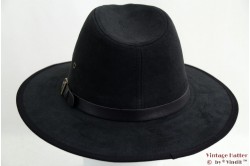 Outdoor hat Hawkins faux suede black 58 [new]