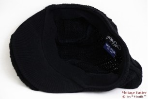 Flatcap Hawkins knitted black 54 - 61 [new]