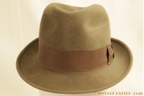 Gleufhoed Panizza Sportsman bruingrijs 55