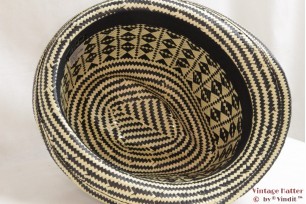 Trilby straw with black 59 [new]