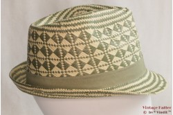 Trilby straw with green 58 [new]