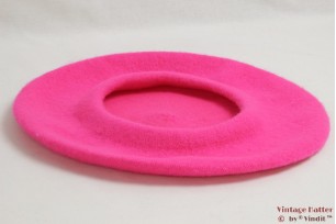 Alpino Baret magenta roze geweven 52-58 [nieuw]