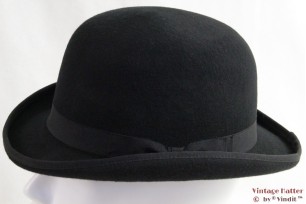 Bowler hat Hawkins hardtop black 58 [new]