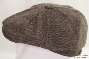 Paperboy pet Hawkins bruin vissengraat 58 [nieuw]