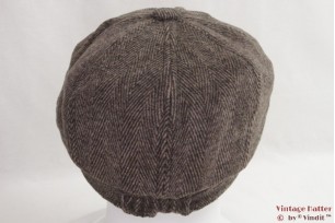 Paperboy pet Hawkins bruin vissengraat 58 [nieuw]