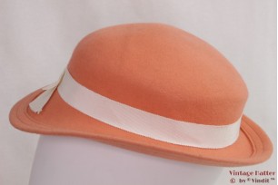 Dameshoed zalmroze 54