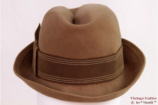 Dameshoed kaki grijs 55