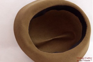 Dameshoed kaki grijs 55