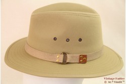 Outdoor hat Hawkins soft green with linnen strap 58 [new