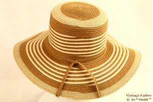 Floppy strandhoed Hawkins beige 57 [nieuw]