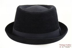 Porkpie hat Hawkins corduroy black 59 [new]