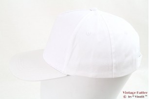 Baseball pet wit met klittenband 53-60 [nieuw]