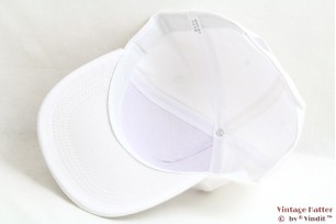 Baseball pet wit met klittenband 53-60 [nieuw]