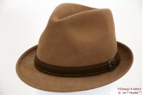 Gleufhoed Mayser-Milz beige bruin 55