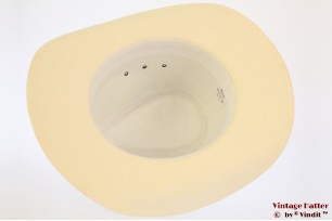 Western hoed wit katoen 58 [nieuw]