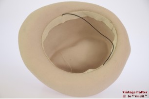 Dameshoed crème wit / beige 55