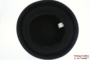 Dameshoed Canda zwart vilt 56
