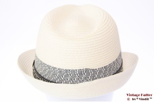 Trilby Hawkins wit met blauwe band 60 [nieuw]