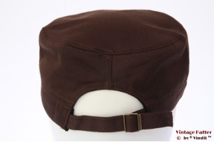 Army cadet cap brown cotton mix 53-60 [new]