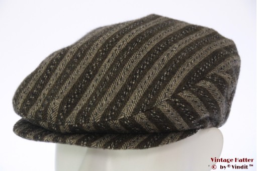 Flatcap No Logo brown green 54
