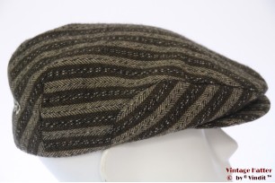 Flatcap No Logo brown green 54