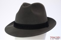 Gleufhoed Wegener grijs vilt 56