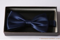Vlinderdas donkerblauw [nieuw]
