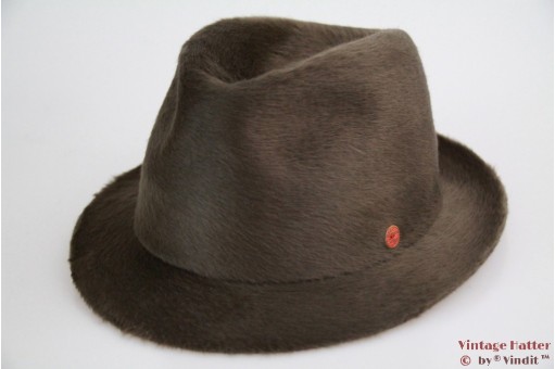 Trilby Mayser Floris groengrijs haarvilt 58 [nieuw]