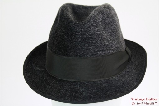 Fedora Resolut grey fur felt 57