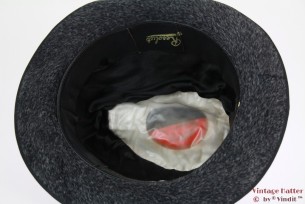 Fedora Resolut grey fur felt 57