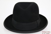 Homburg Hückel Mercur zwart 54 Homburg Hückel Mercur zwart 54