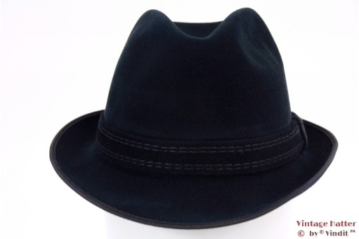 Gleufhoed Rockel Exquisit donker blauw 55 Gleufhoed Rockel Exquisit donker blauw 55