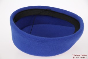 Stewardessen pillbox hoedje blauw 54-59 [nieuw]