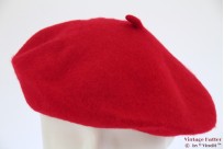 Alpino Beret red woven 53-59 [new]